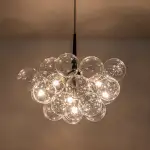 Modern Bubble Chandelier Cluster Style