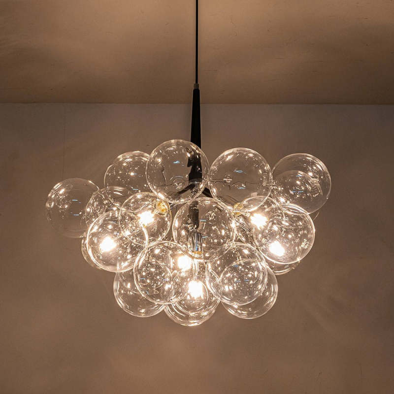 Modern Bubble Chandelier Cluster Style