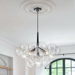 Modern Bubble Chandelier Cluster Style