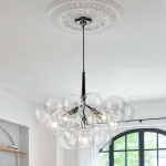 Modern Bubble Chandelier Cluster Style