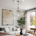 Modern Bubble Chandelier Cluster Style