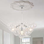 Modern Bubble Chandelier Cluster Style