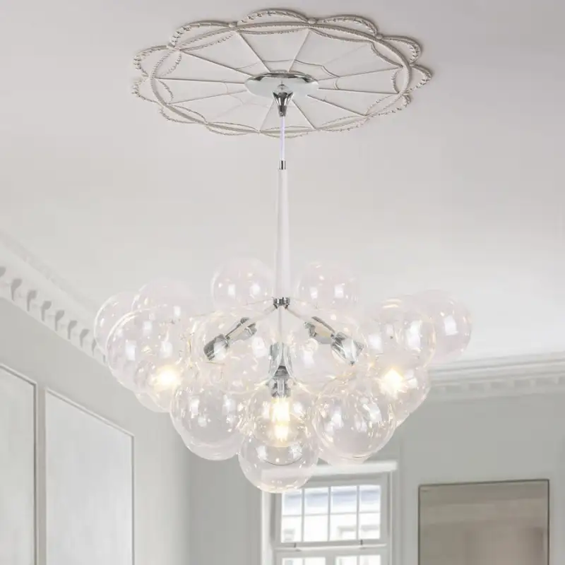 Modern Bubble Chandelier Cluster Style