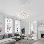 Modern Bubble Chandelier Cluster Style