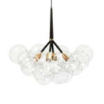 Modern Glass Bubble chandelier Cluster Style