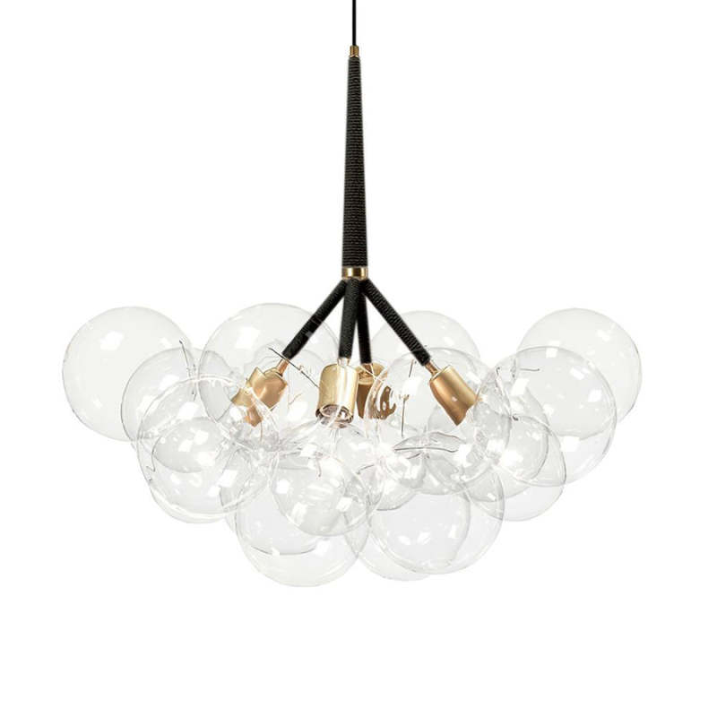 Modern Glass Bubble chandelier Cluster Style