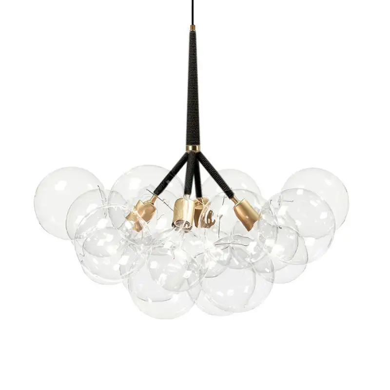 Modern Glass Bubble chandelier Cluster Style