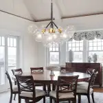 Modern Glass Bubble chandelier Cluster Style