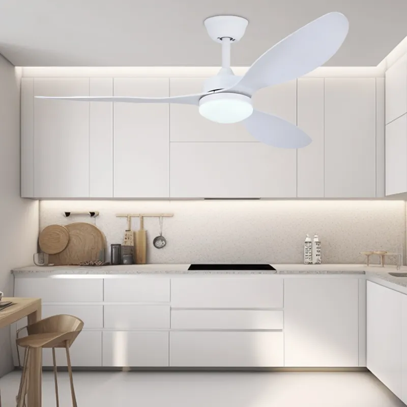 Ceiling Fans With Lights Black And White Modern Chandeliers 52inch