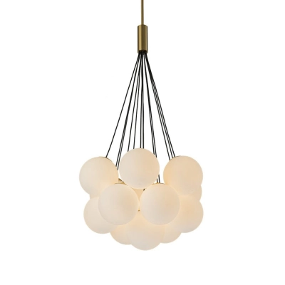 Glass Bubble Chandelier Cloud Style Cluster Bubble Chandelier Pendant Light 01
