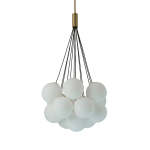 Glass Bubble Chandelier Cloud Style Cluster Bubble Chandelier Pendant Light
