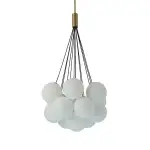 Glass Bubble Chandelier Cloud Style Cluster Bubble Chandelier Pendant Light