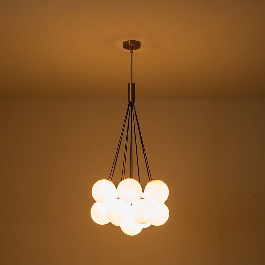 Glass Bubble Chandelier Cloud Style Cluster Bubble Chandelier Pendant Light