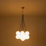 Glass Bubble Chandelier Cloud Style Cluster Bubble Chandelier Pendant Light