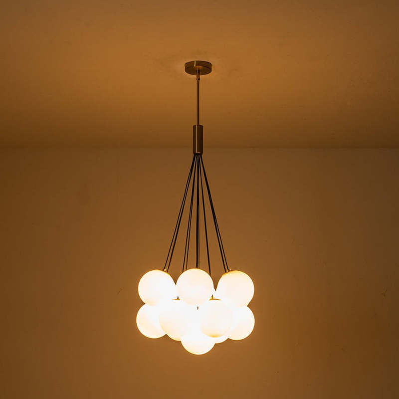 Glass Bubble Chandelier Cloud Style Cluster Bubble Chandelier Pendant Light