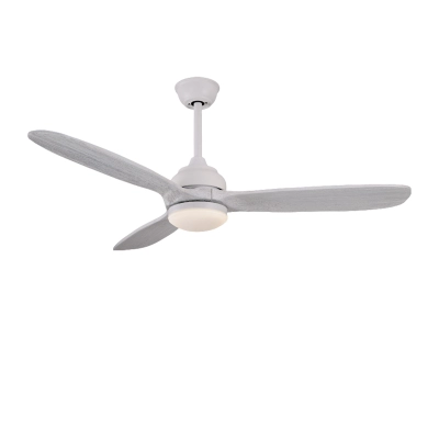 Modern chandeliers ceiling fans with lights white wood color 52inch 01
