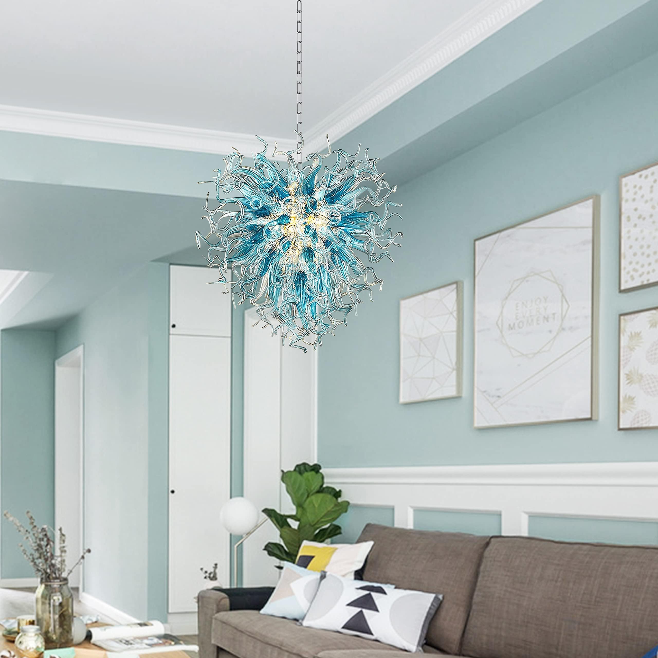 Chihuly Style Chandelier