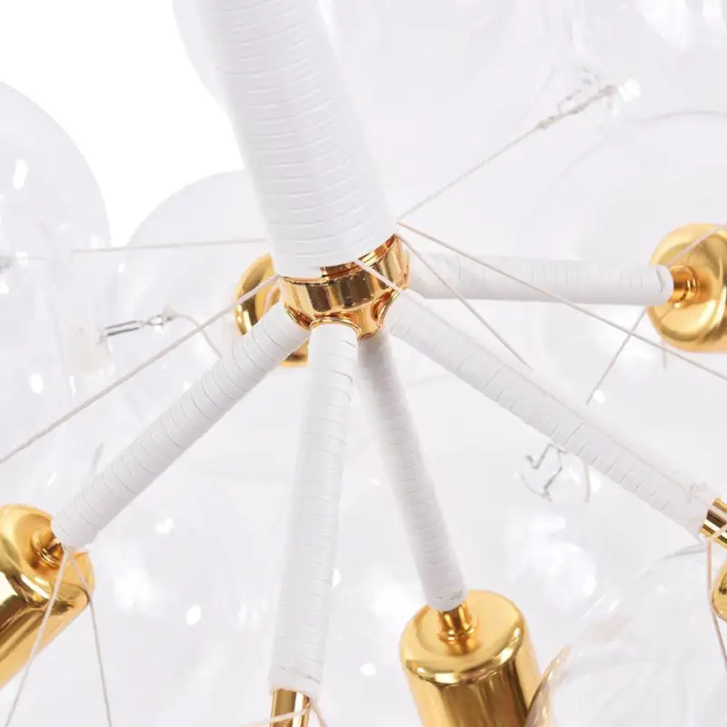 Modern Glass Bubble chandelier Cluster Style