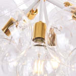 Modern Glass Bubble chandelier Cluster Style