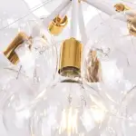 Modern Glass Bubble chandelier Cluster Style