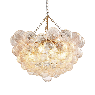 Bubble Glass Ceiling Light Talia Style Small Size 01