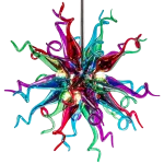 Sputnik Pendant Light Chihuly Style Chandeliers (Multi Colors)