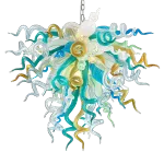 Chihuly Style Chandelier Murano Glass Light Pendant (Multi Color)
