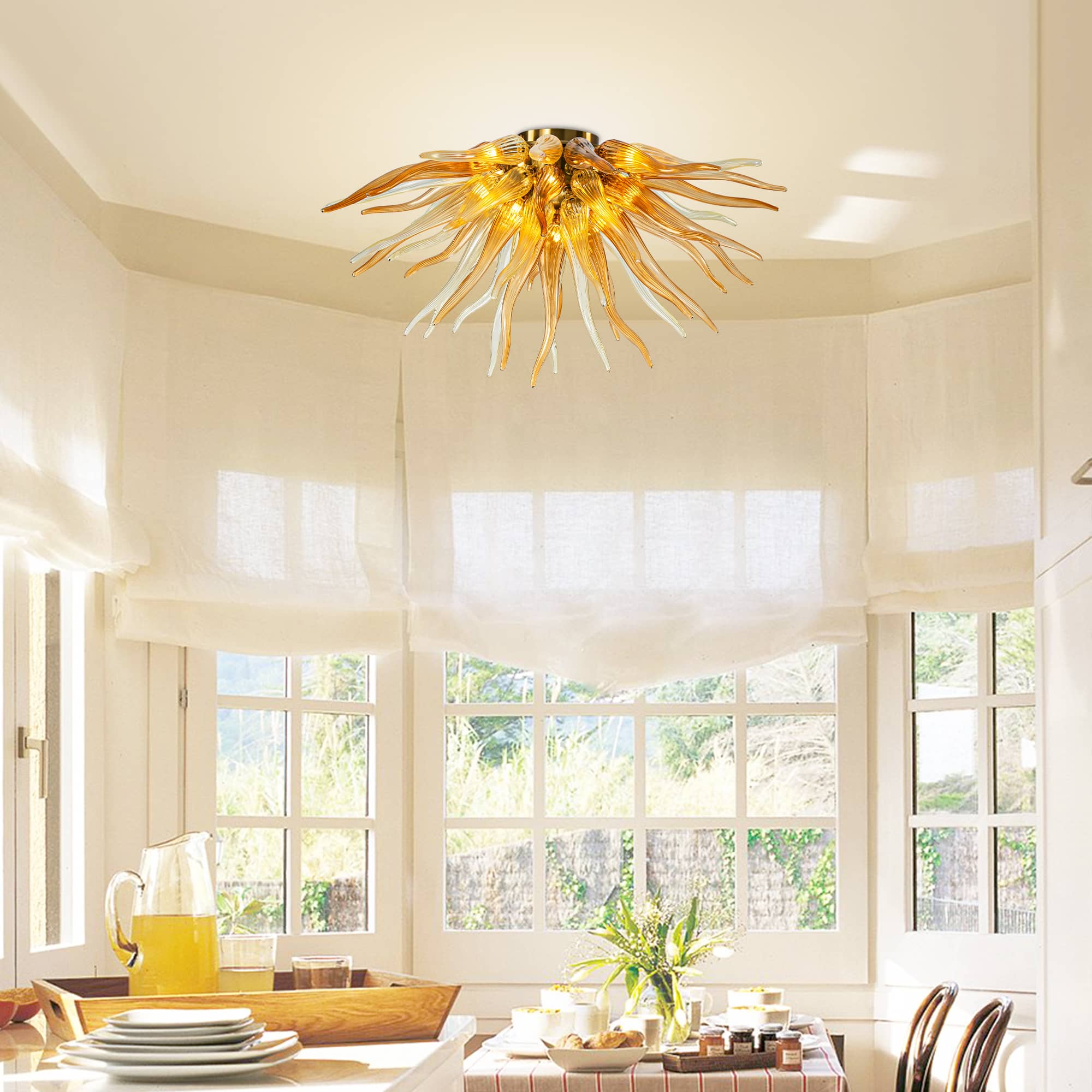 Chihuly Style Ceiling Lamp