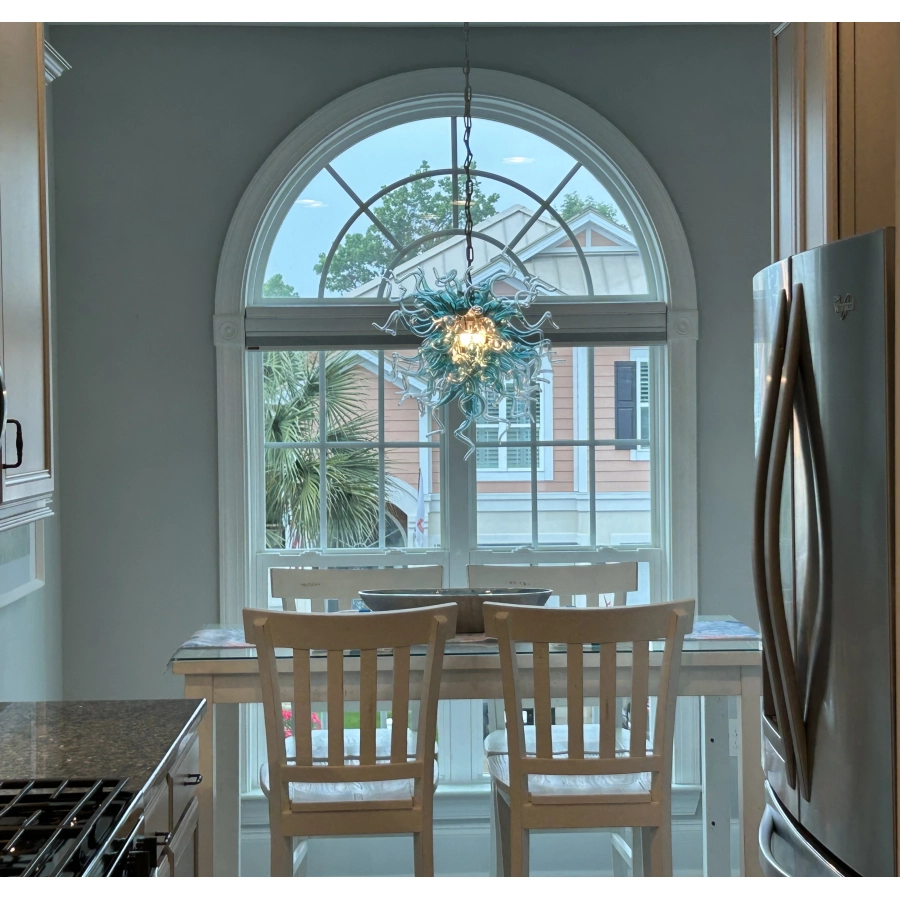 Blue Mirage Chandelier