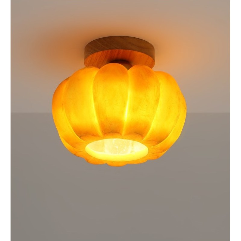 Halloween Jack-o'-lantern ceiling lights