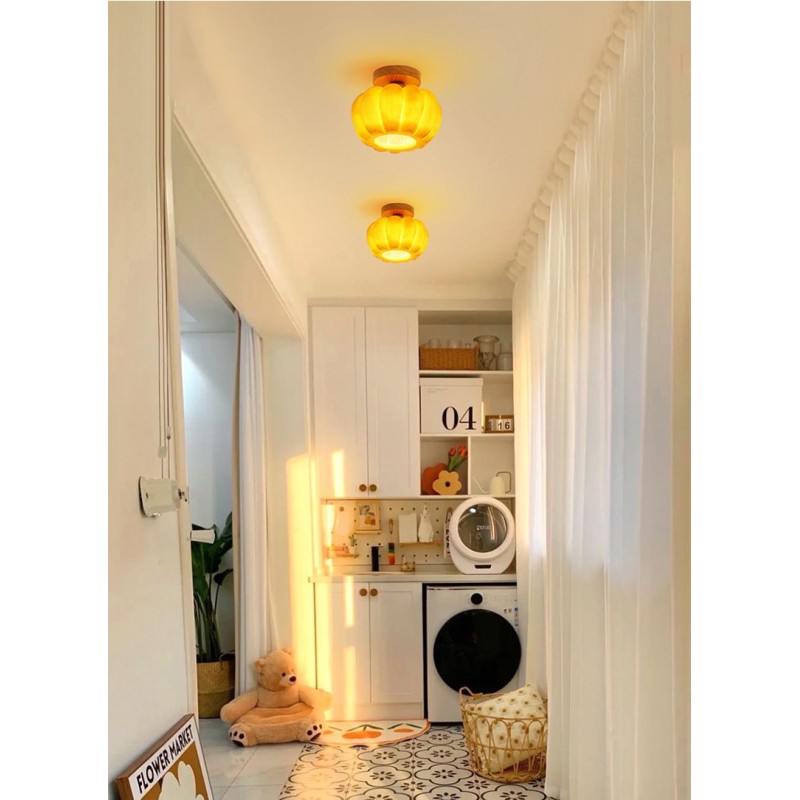 Halloween Jack-o'-lantern ceiling lights