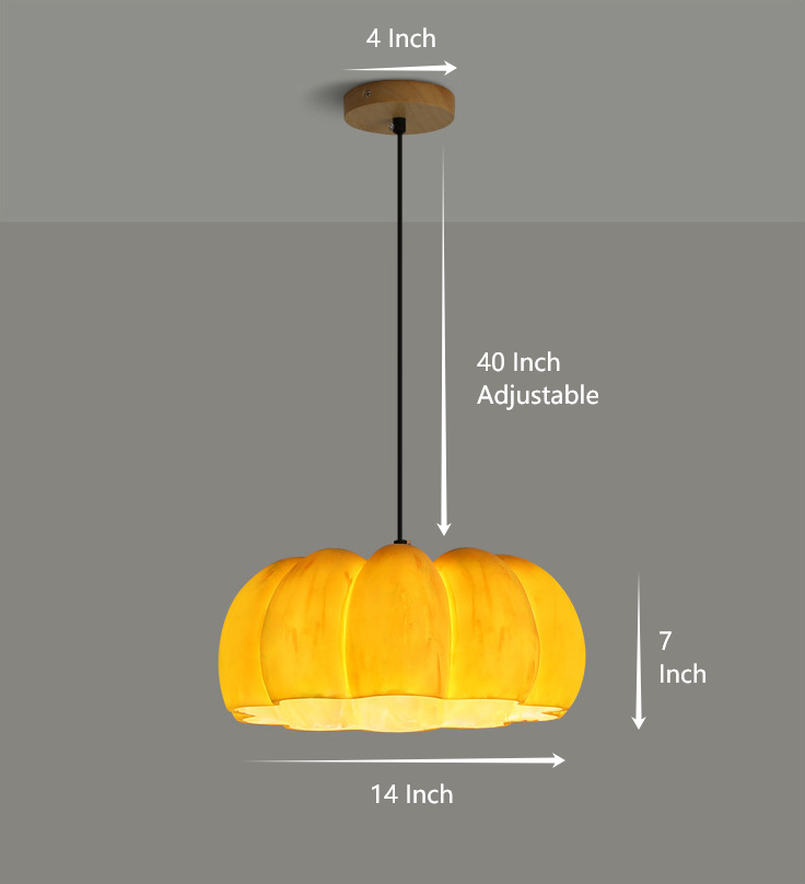 Halloween Jack-o'-lantern Chandelier