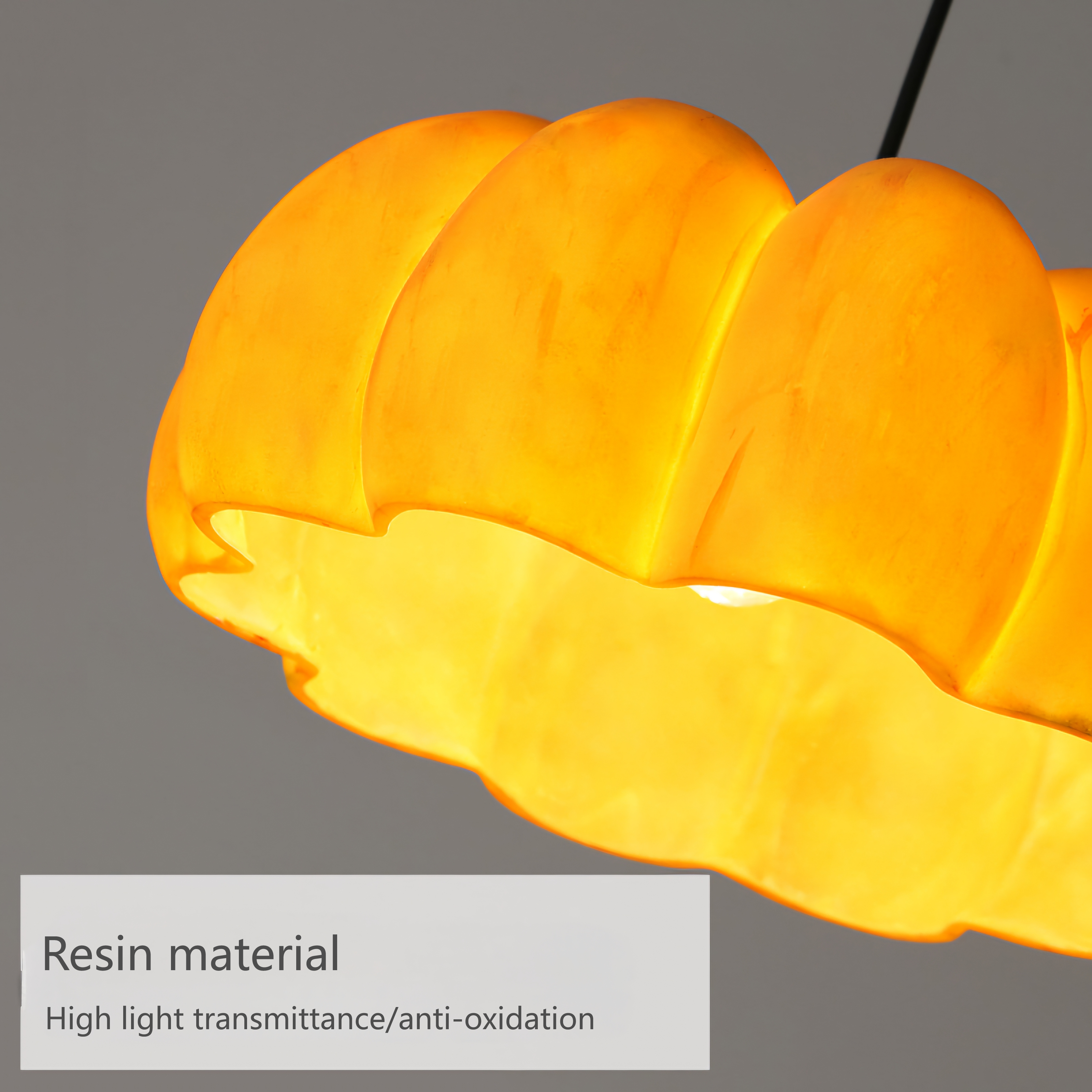 Halloween Jack-o'-lantern Chandelier