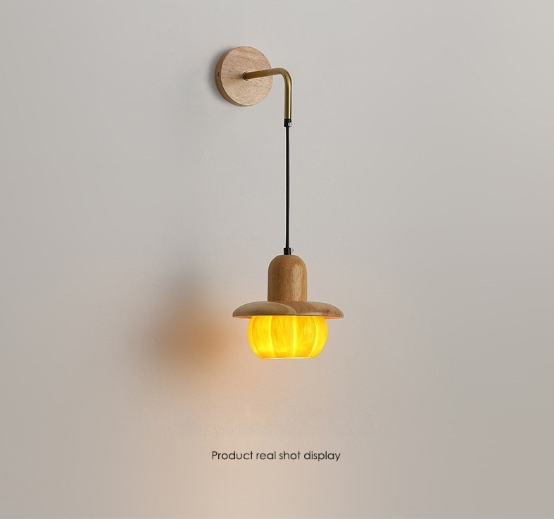 Halloween Jack-o'-lantern Wall Lamp