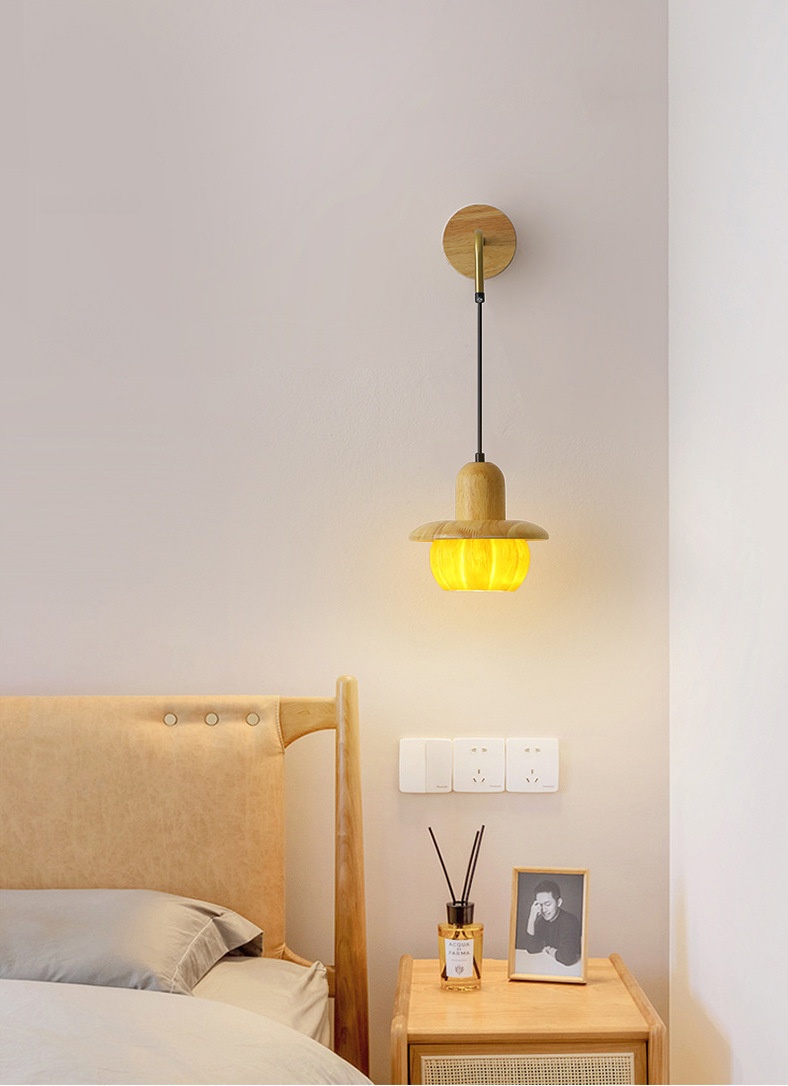 Halloween Jack-o'-lantern Wall Lamp