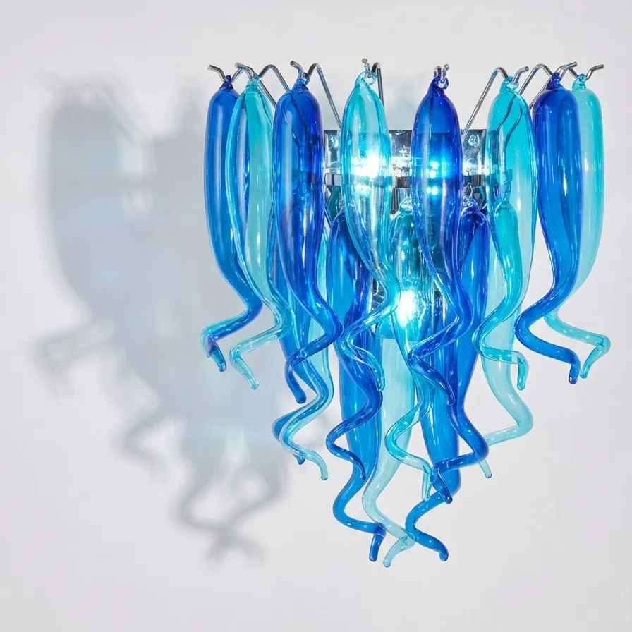 Chihuly Glass Wall Light