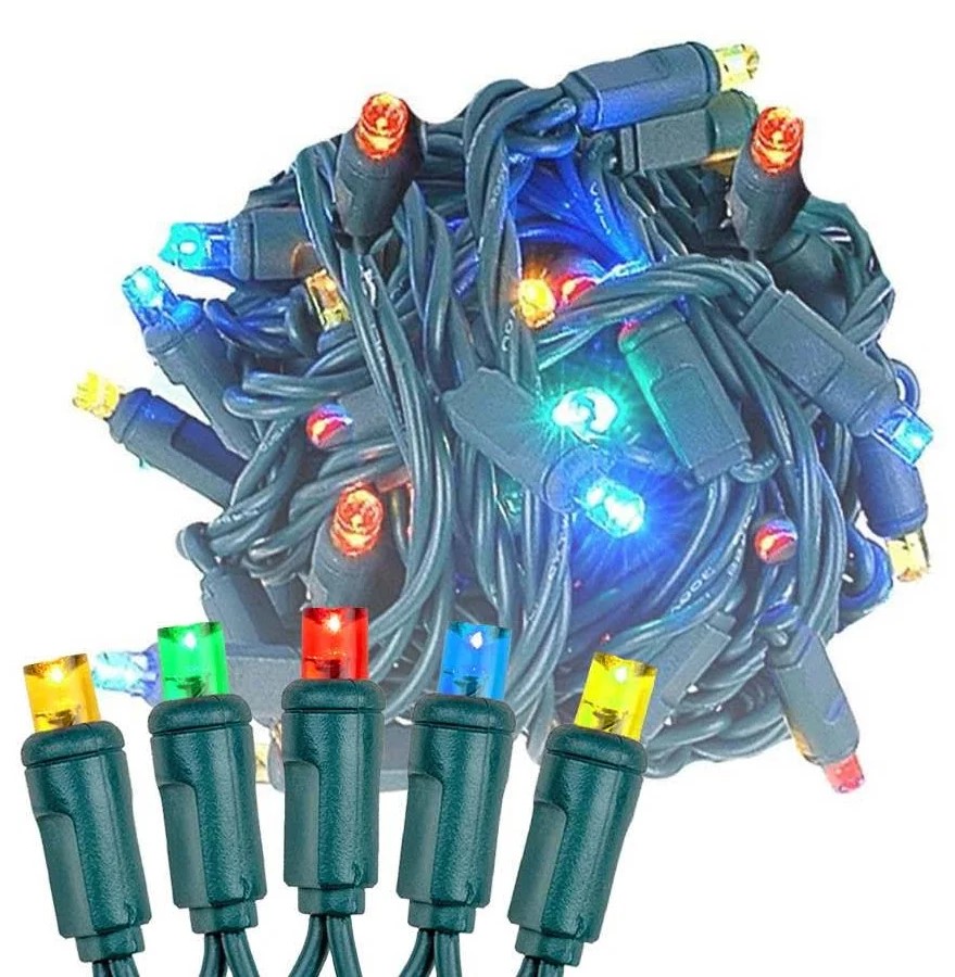Electric Holiday LED String Lights for Indoor Outdoor Decor