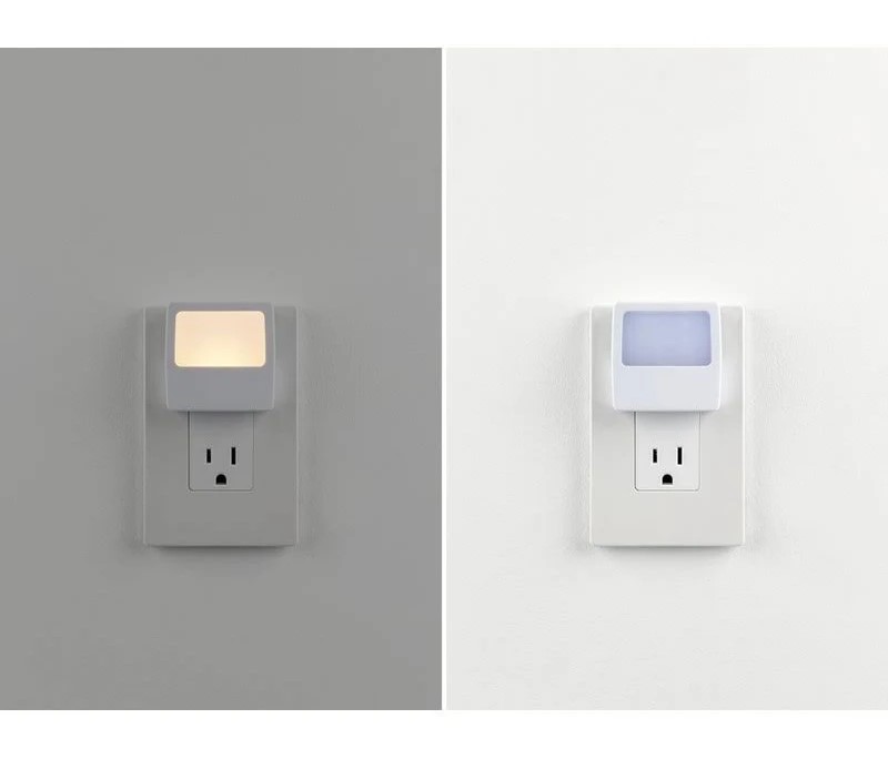 Electric LED Night Lights for Bedroom & Hallway