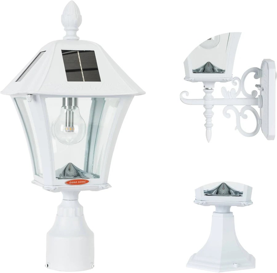 Solar Powered Lamps for Outdoor Garden & Home Lighting