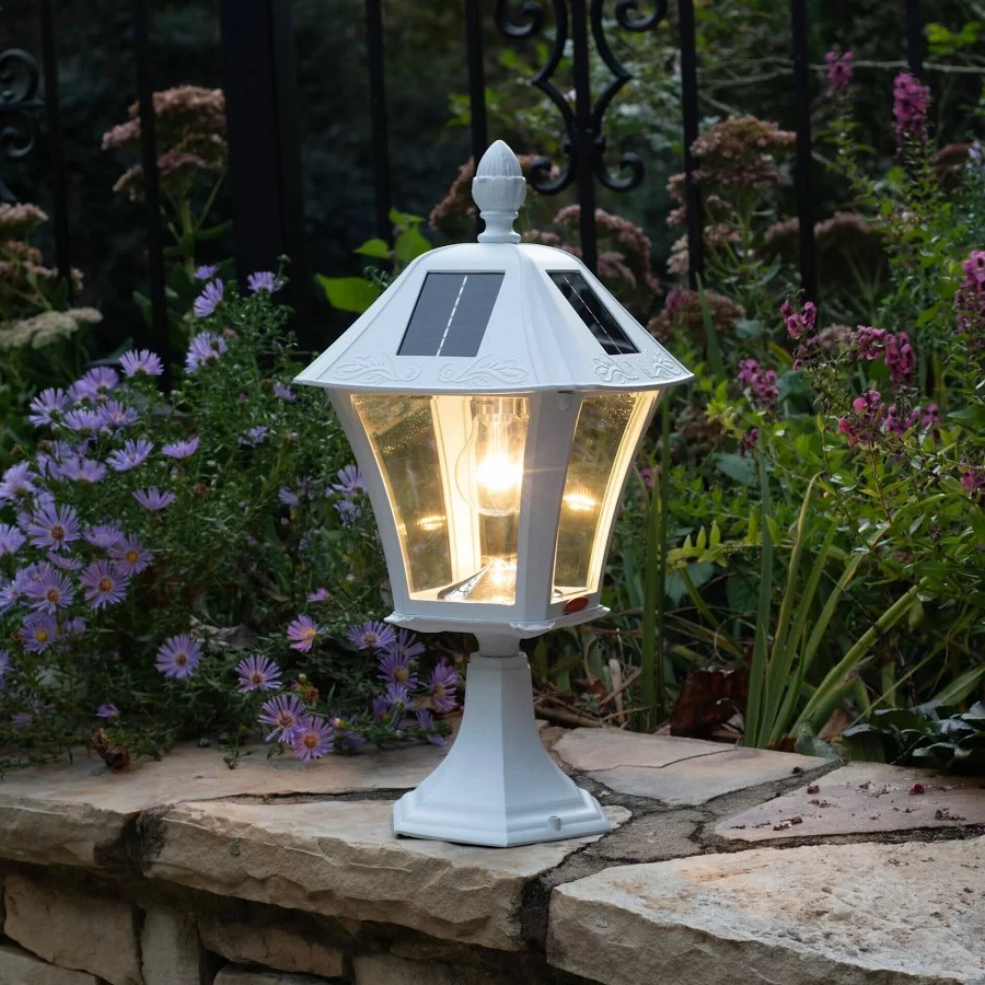 Solar Powered Lamps for Outdoor Garden & Home Lighting