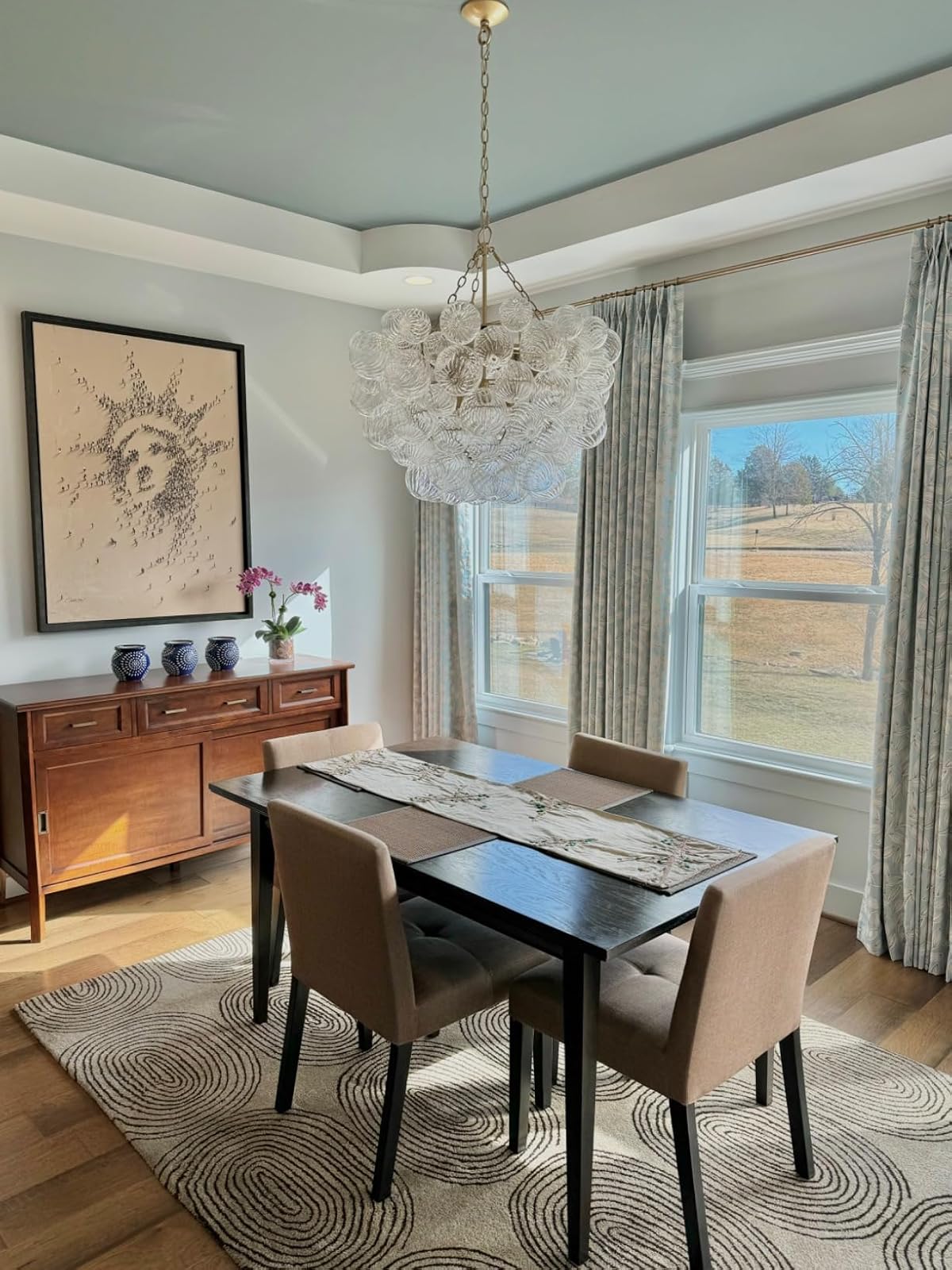 Bubble Glass Ceiling Light Talia Style Small Size review Alexis