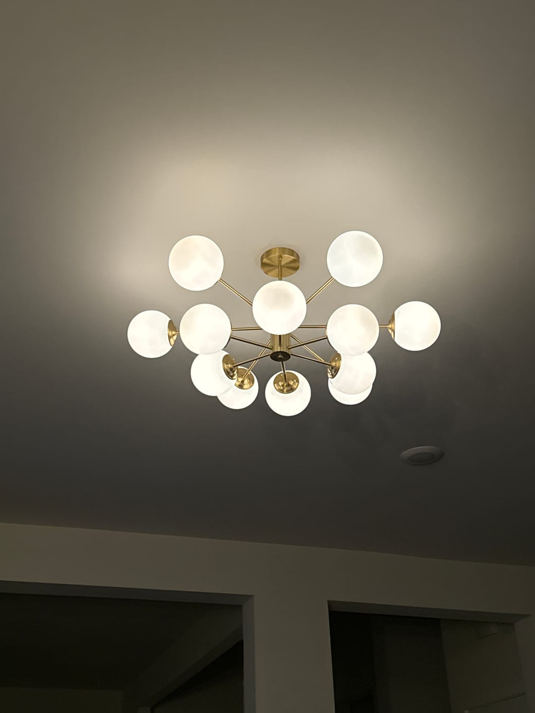 Mid Century Sputnik Glass Globe Bubble Branch Chandelier review Amy Havis