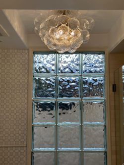 Bubble Glass Ceiling Light Talia Style Brass Finish review Jenn Kwik Vehrs 01
