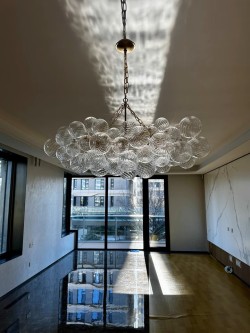 Bubbles Chandelier Dining Room Talia Style Long Bubble Chandelier review Diana 01