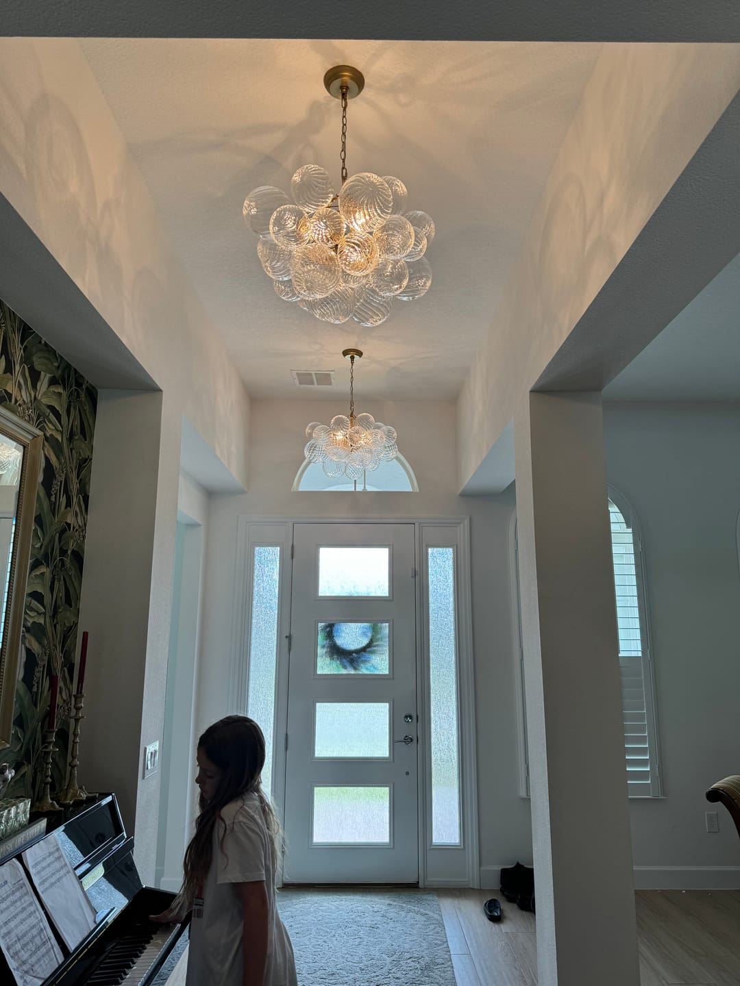 Bubble Glass Ceiling Light Talia Style Small Size review jummy 00