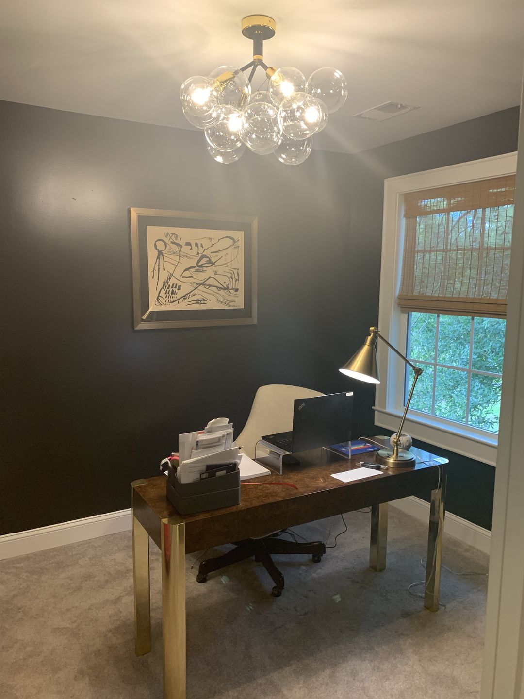 Modern Glass Bubble Chandelier/Semiflush Cluster Style review Bruce