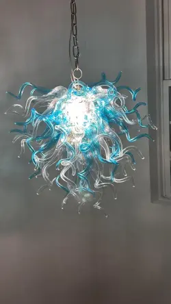 Chihuly Style Chandeliers Hand Blown Glass Chandelier(Blue) review Apala 01