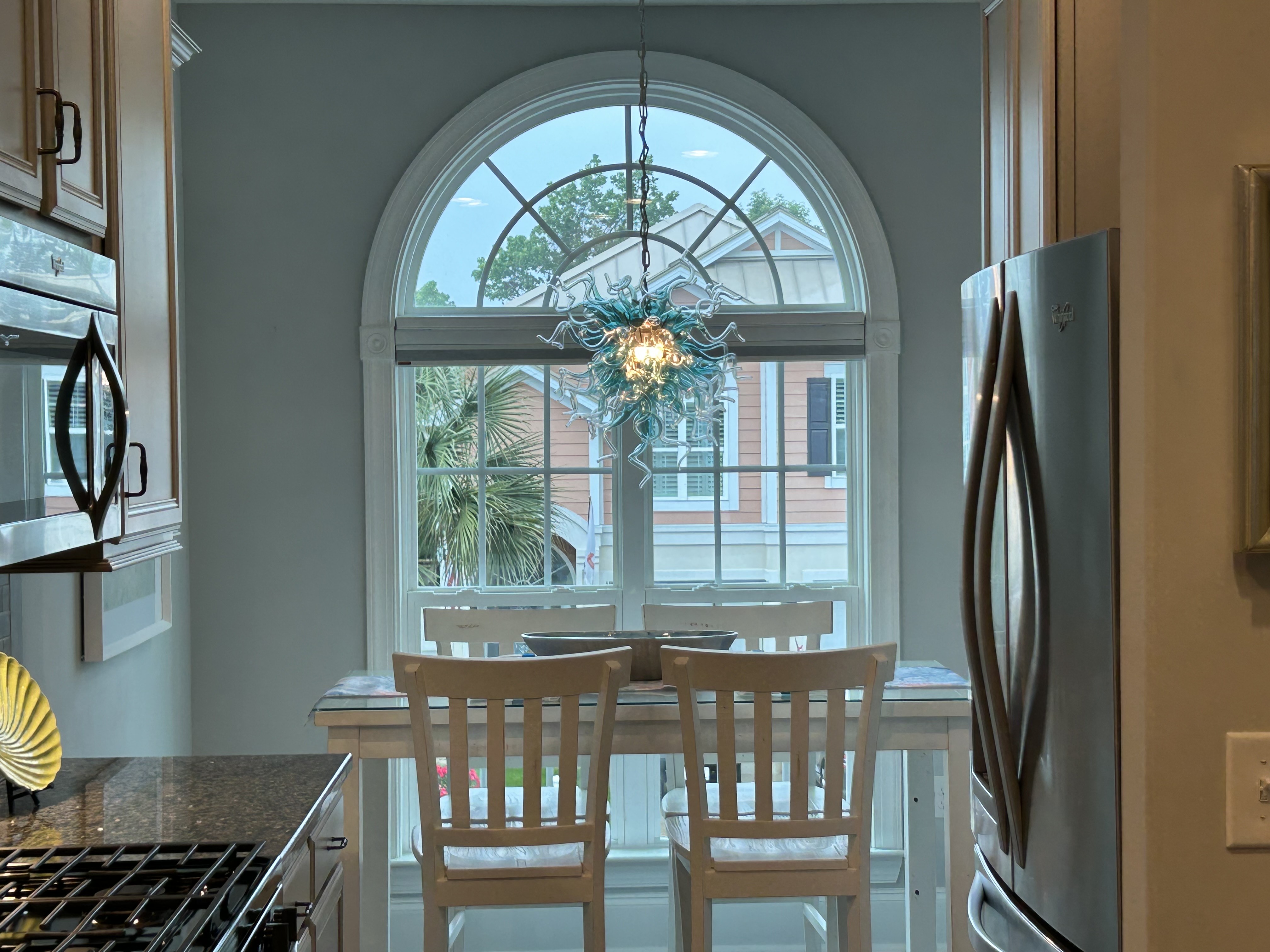 Chihuly Style Chandeliers(Blue to Clear Ombré)(3 Size) review Jason 01