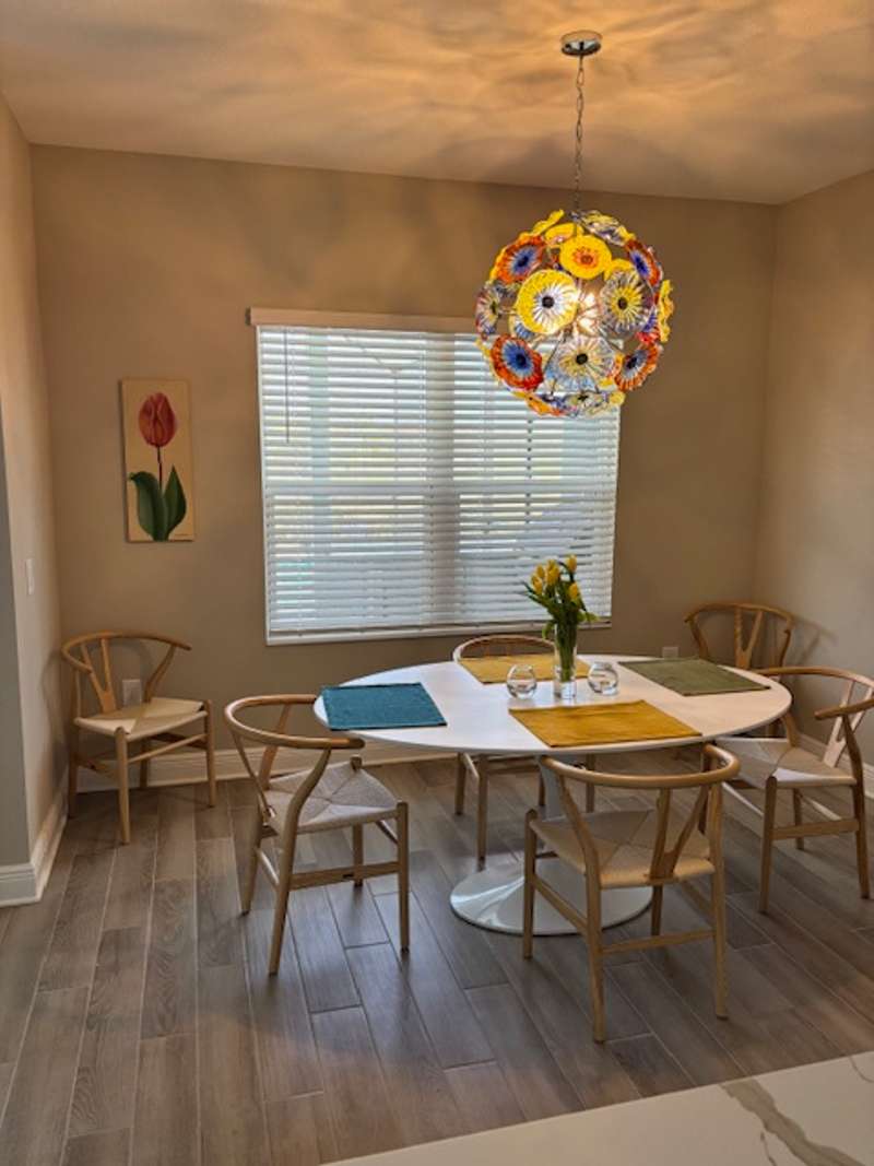 Murano Ceiling Light Blown Glass Plates Chandelier (Multi Colors) review Ricardo 00