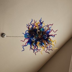 Chihuly Glass Chandelier Hand Blown Glass Chandelier (Multi Colors) review Olmonegro